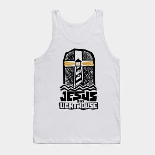 Jesus is my lighthouse Tank Top